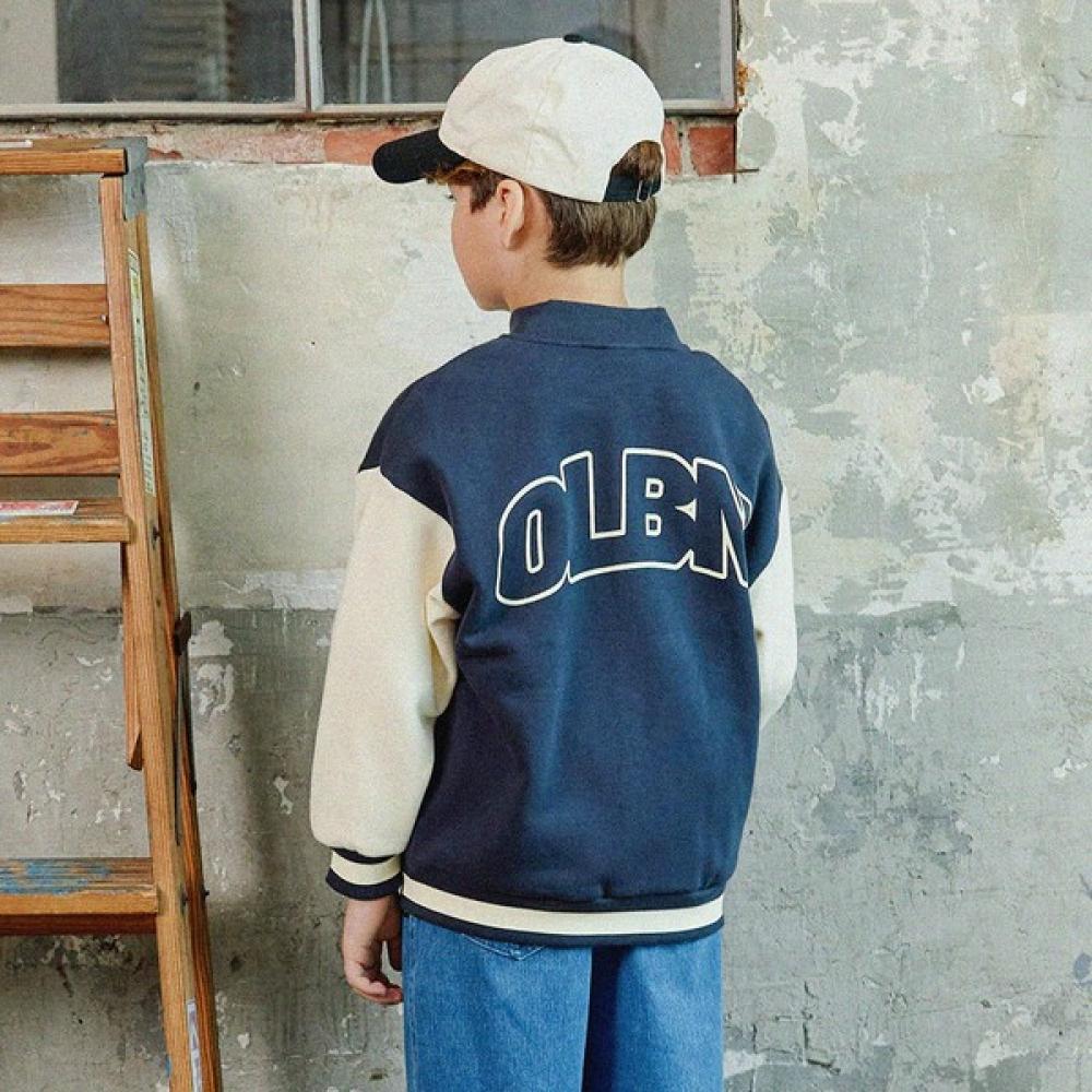  Olivan  Color Stadium Jumper  Navy 