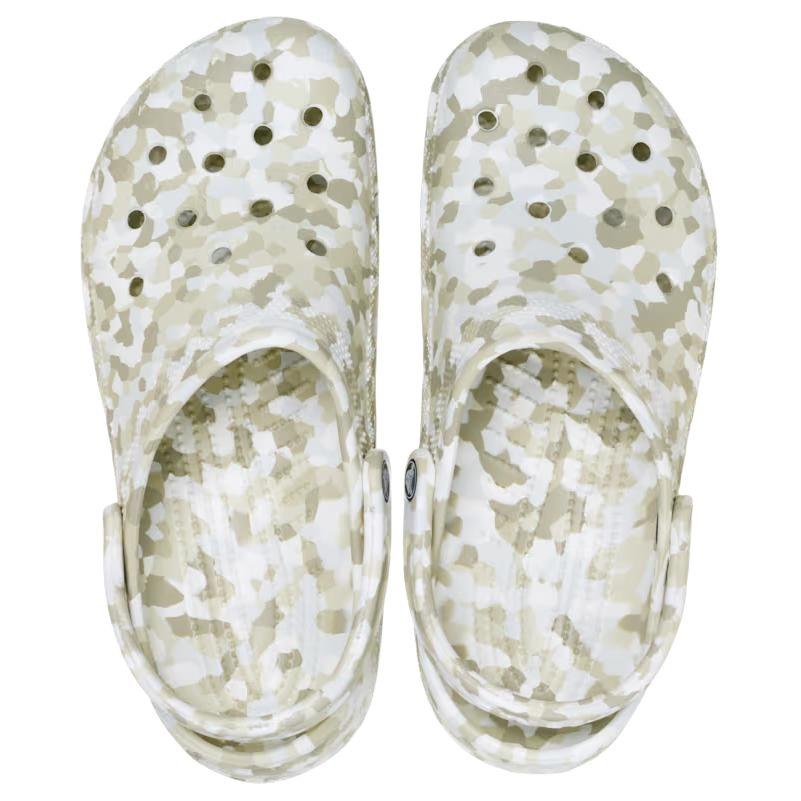 Crocs Confetti Trendy Comfortable Clogs Unisex Footwear Light-Brown 212462-2MT