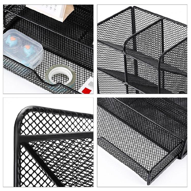 Großer Stiftebecher mit Schublade Multifunktionaler Stiftehalter Büro Schreibtisch Stifteorganizer für Stifte Bleistifte Marker