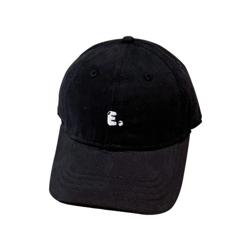 Letter Embroidered Toddler Peaked Cap Solid Color Kids Sun Hats Children Visor Cap Outdoor Travel