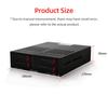OImaster HE 2006 4 Slot Internal Hard Disk Rack Support Four 2.5 Inch SATA HDD SSD Easy Installation Plug and Play (Not