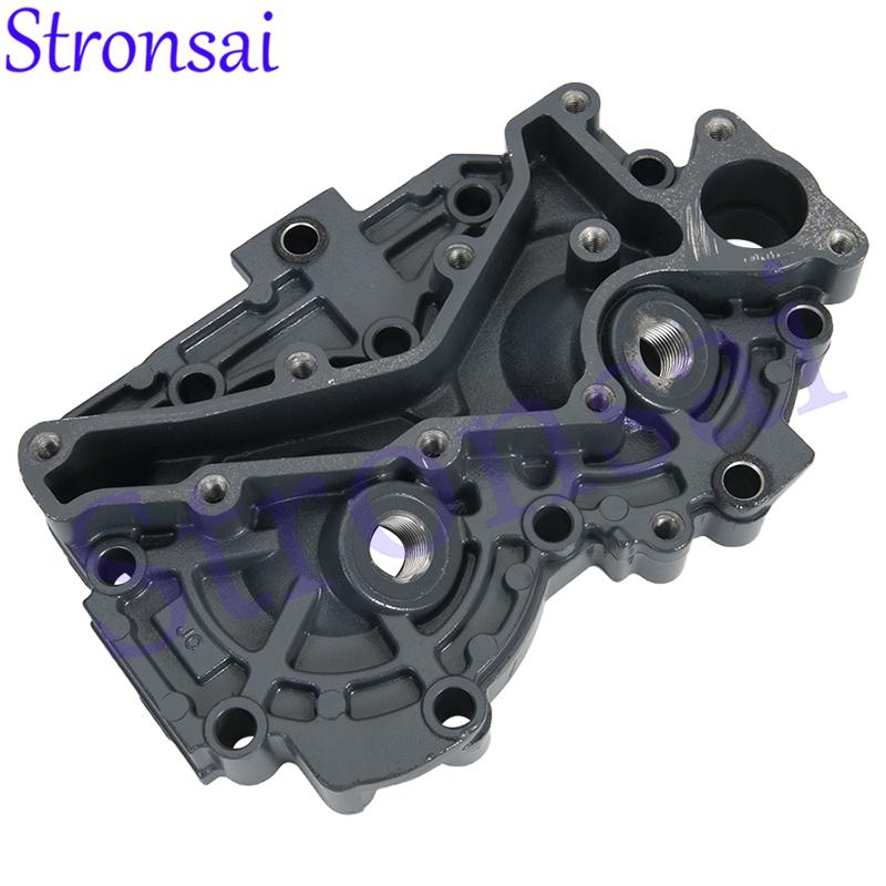 6B4-11111-00-1S Cylinder Head For Yamaha 9.9HP 15HP E9.9D E15D Outboard Motor 6B4-11111 Boat Engine Parts
