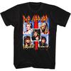 2026 Hard Rock Band Def Leppard Grafica Stampa Poster Classico Magliette Uomo Donna Moda Accessori Magliette Casual Top Oversize