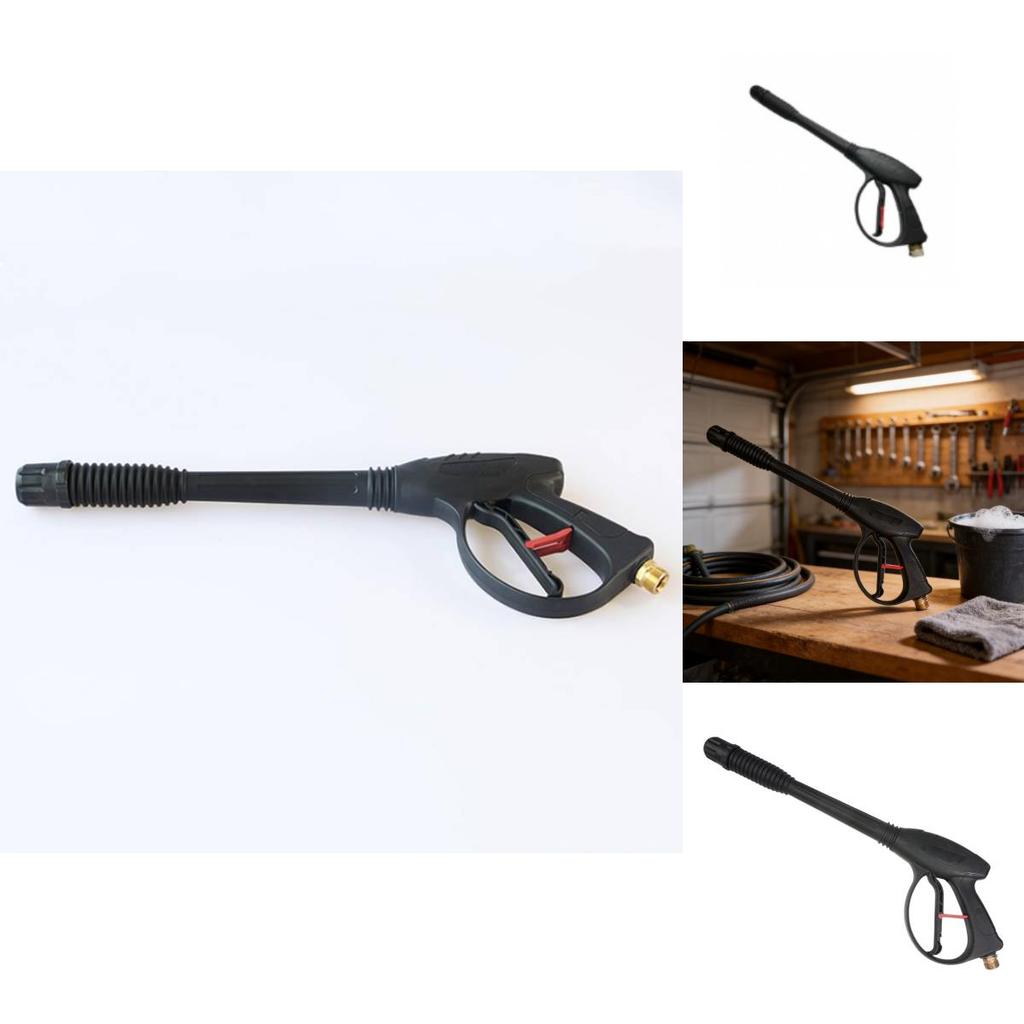 Standard Pressure Washer Gun With Copper And Stainless Steel For Car Cleaning And Home Use