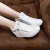 Little white shoes women's inner height increase women's shoes sports shoes casual platform high heels children's summer new high-top shoes women