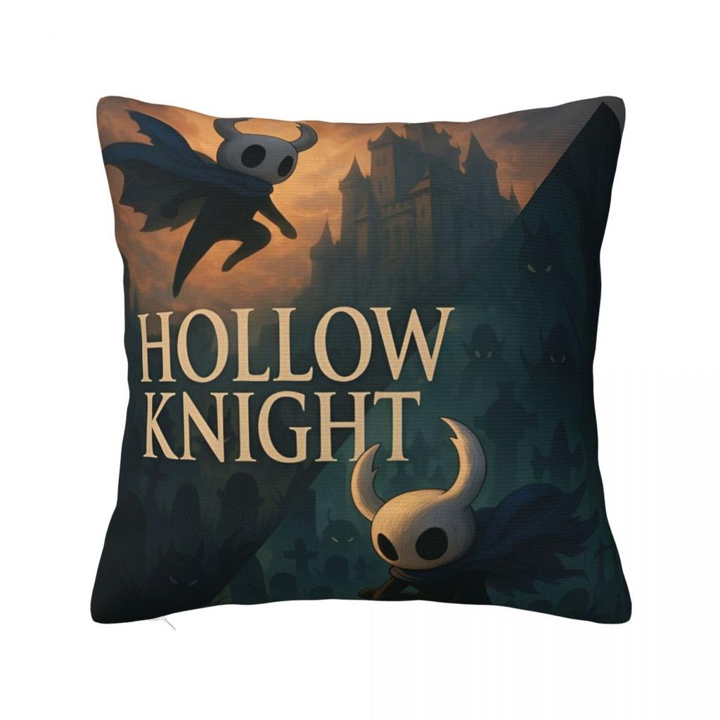 Decorative Pillowcase Hollow Knight Funny Games Accessories Sofa Throw Pillow Case Cover Zipper Multi-Size