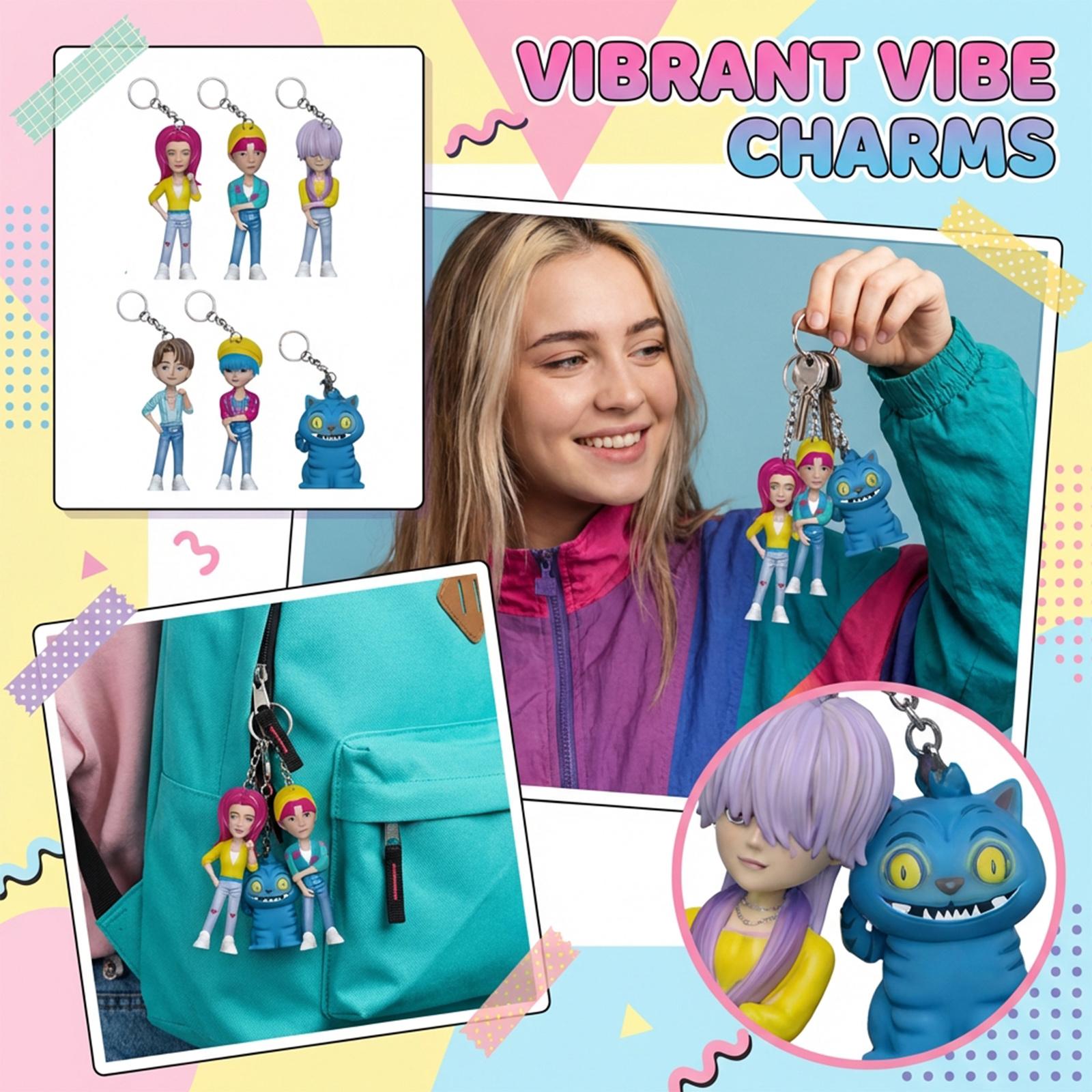 Cross-border - Boys Group Figure Keychain One Size