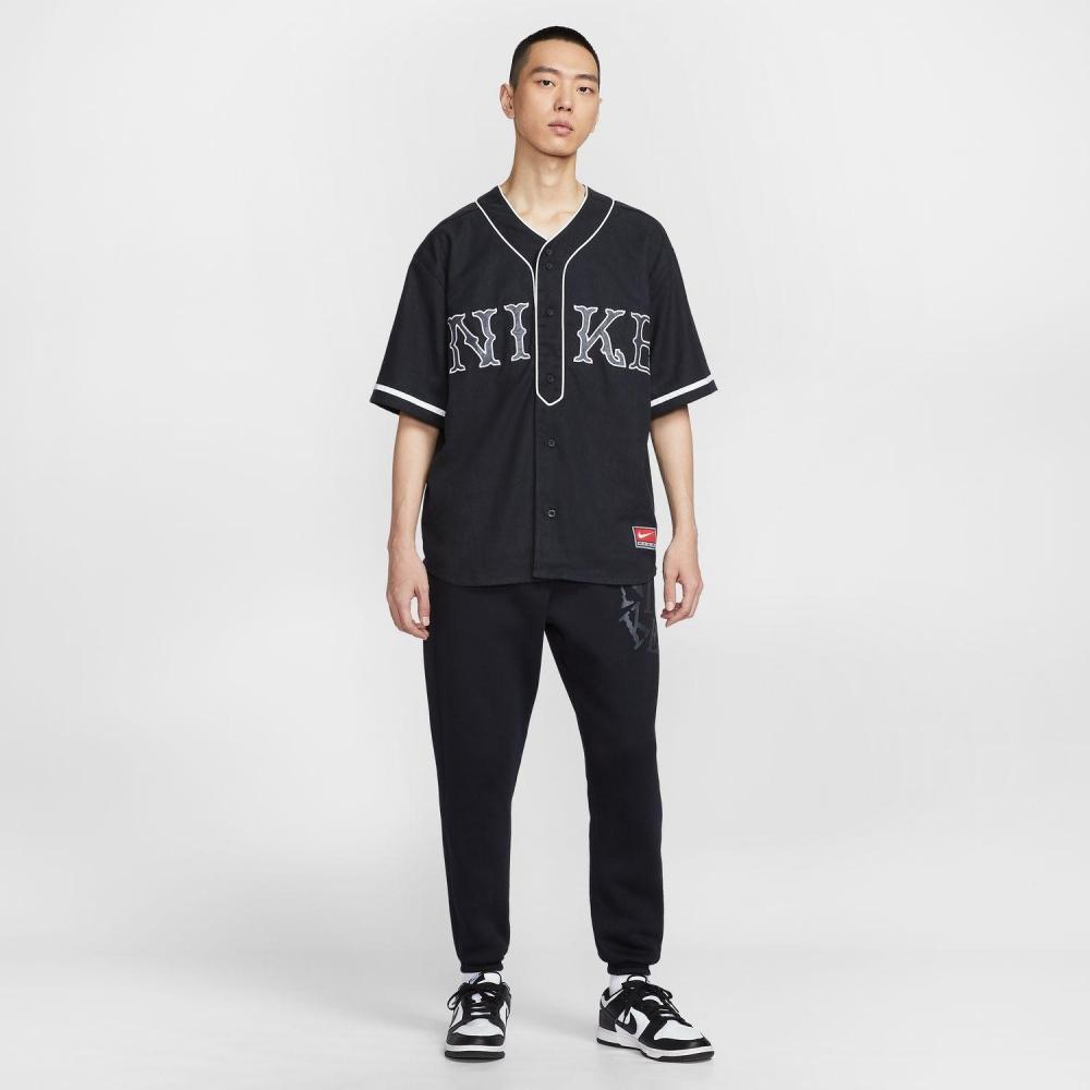 Nike M Nl Ss Vtg Sport Top If2230 010black White