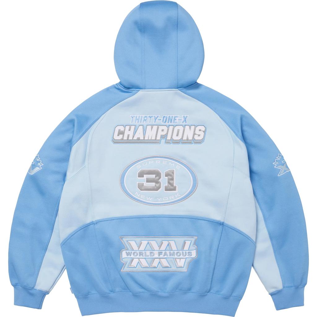 Supreme Football zip-fastening hoodie SUP-FW25-082
