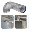 80-200mm Aluminum Foil Tube Ventilation Duct Retractable Range Hood Exhaust Hose For Heating Ventilation And Air Conditioning