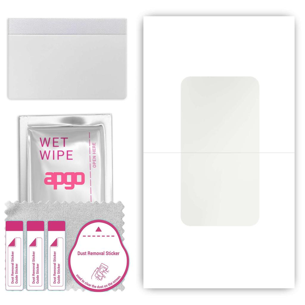 apgo Hydrogel Matte Screen Protector for Oppo Find N2 Flip, Hydrogel Film, Flexible, Soft TPU with positioning layer easy installation