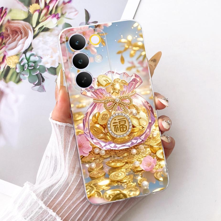 For Realme C85 Pro Case Stylish Flowers Butterfly Painted Cover Soft Slim Phone Case For Realme C85 C 85 RealmeC85 Pro 5G Fundas