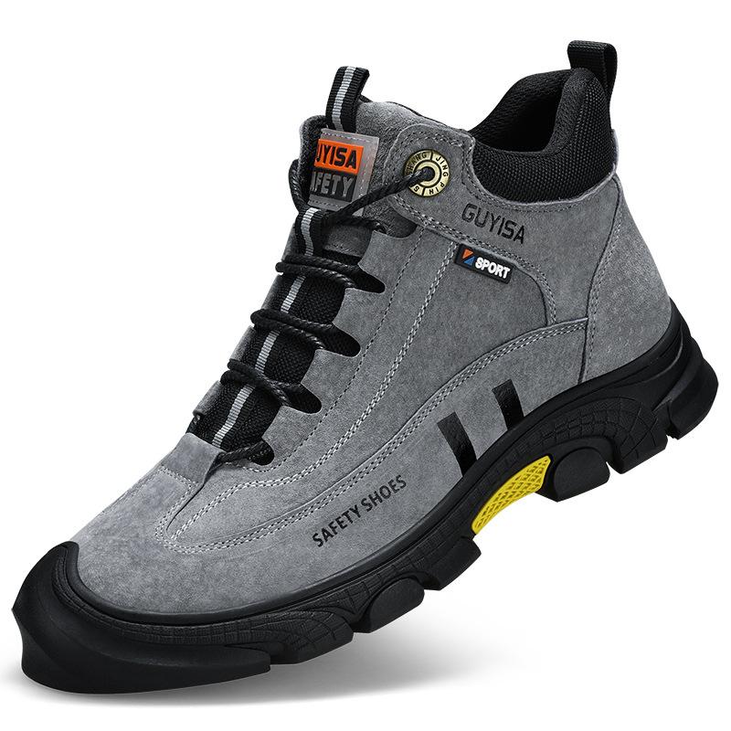 Labor Insurance Shoes,  Men's Non-slip Steel-headed Shoes, Not Tired After Standing for A Long Time, Wear-resistant Safety Shoes