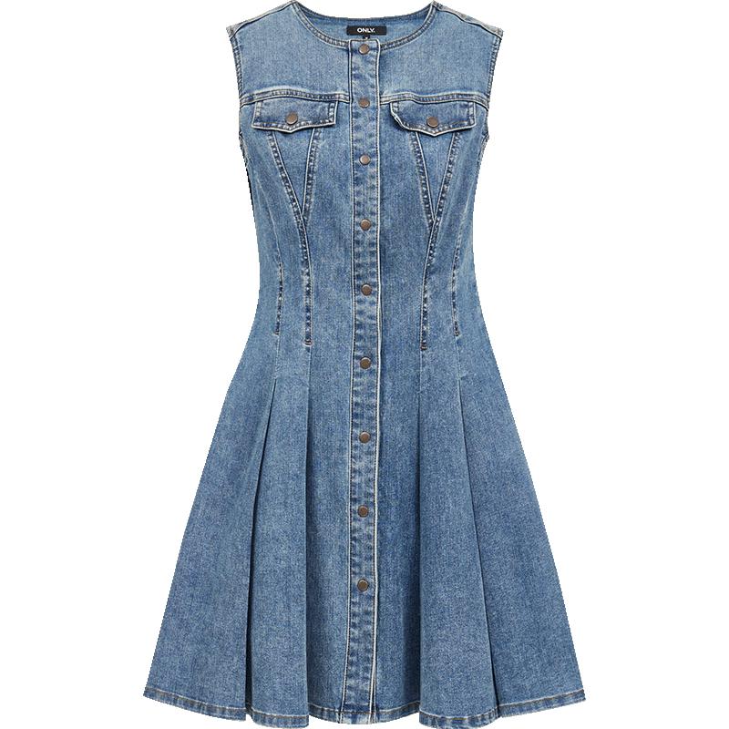 

ONLY Women s Lycra Denim Mini Dress S