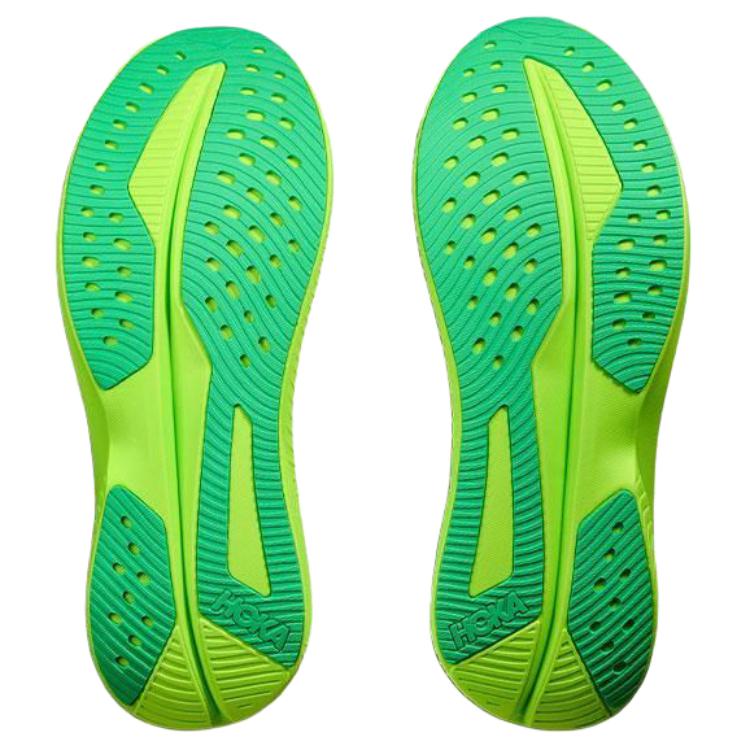 Hoka One One Mach 6 White Neon Lime