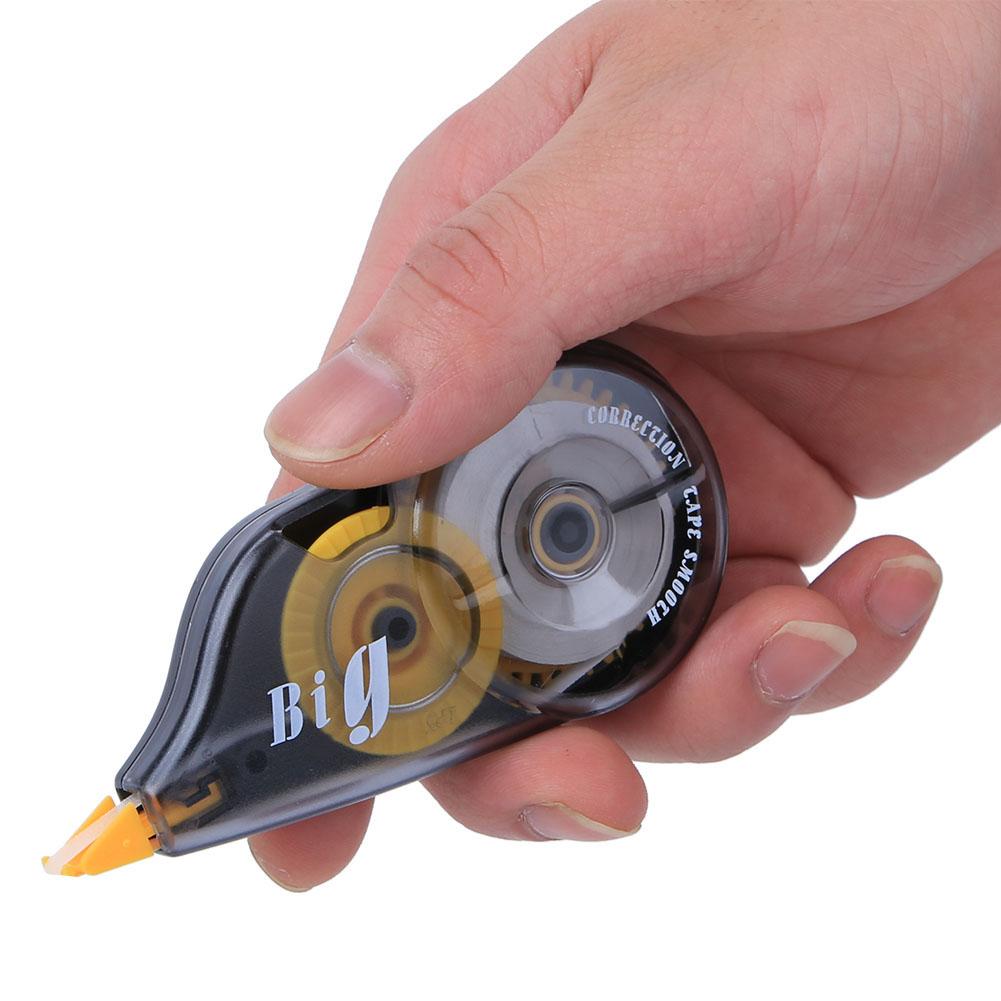 6Pcs Correction Tape Resin Large Capacity Students Stationery School Supplies 12 Meters Length
