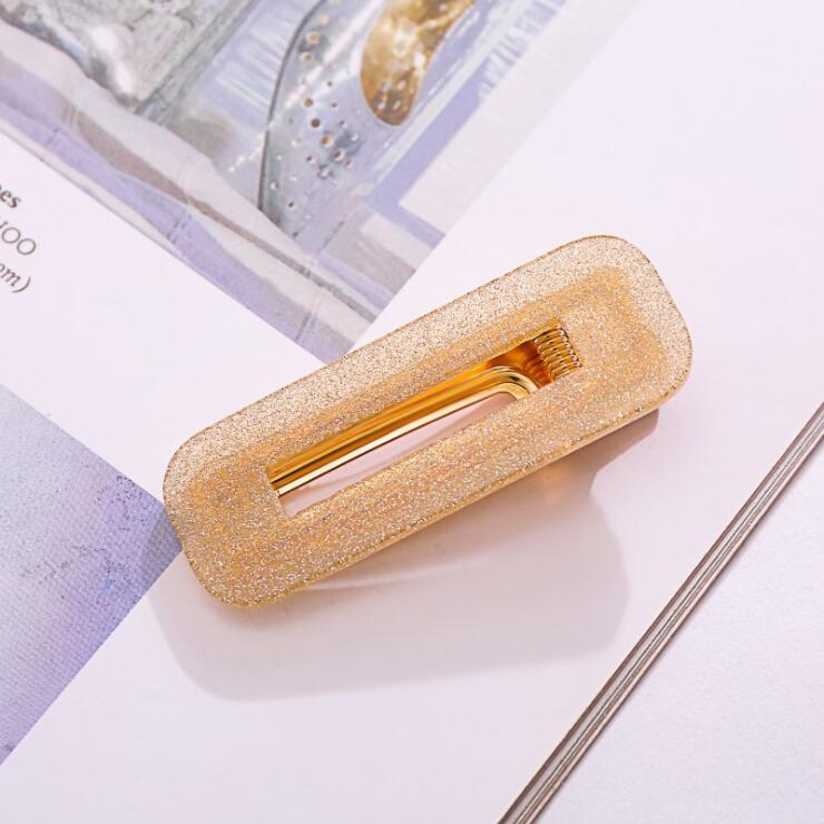 Popular Fashion Acetate Sweet Hairpins Girls Hair Clips Pin Barrette Accessories For Women Lady Hairclip Hairgrip Headwear