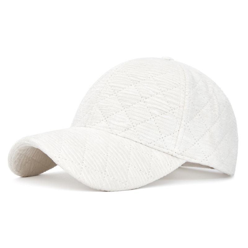 Autumn Winter Baseball Cap Women's Corduroy Cotton Warm Cap Sun Hat