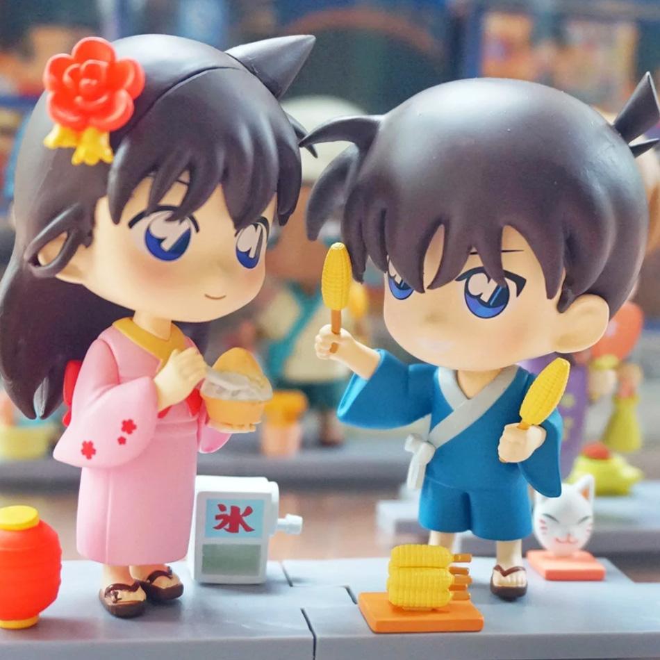 Conan Summer Garden Party Series Mouri Ran Doll Model Surrounding Twisted Egg Doll Machine Trendy Toy Christmas Gift