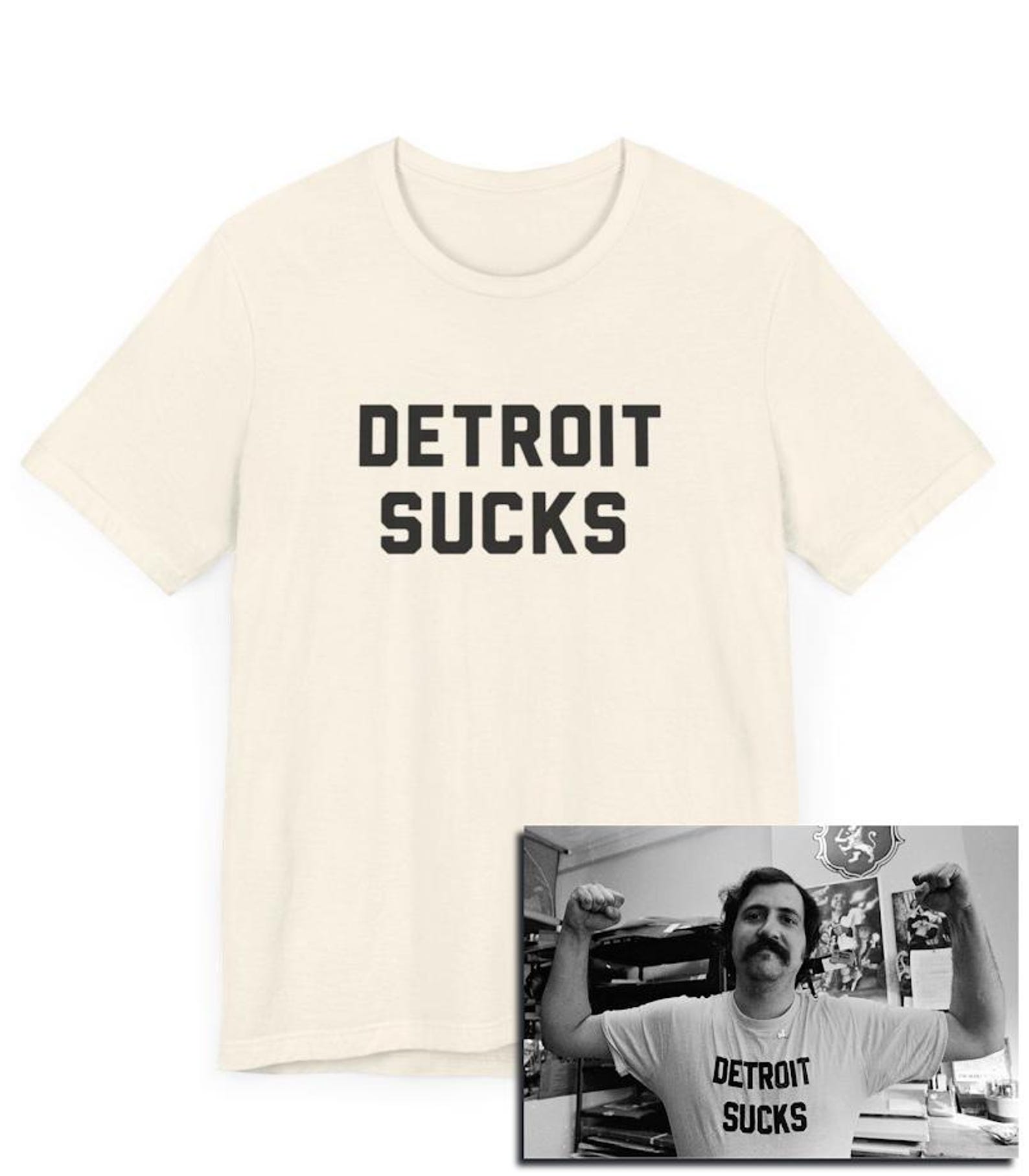 Detroit Sucks! Lester Bangs, Movie, Rock Critic, Seger, Motor City, Hollywood, movie, 70 s, Rock Writer, Michigan, Midwest Gift, Rock Movie 2XL