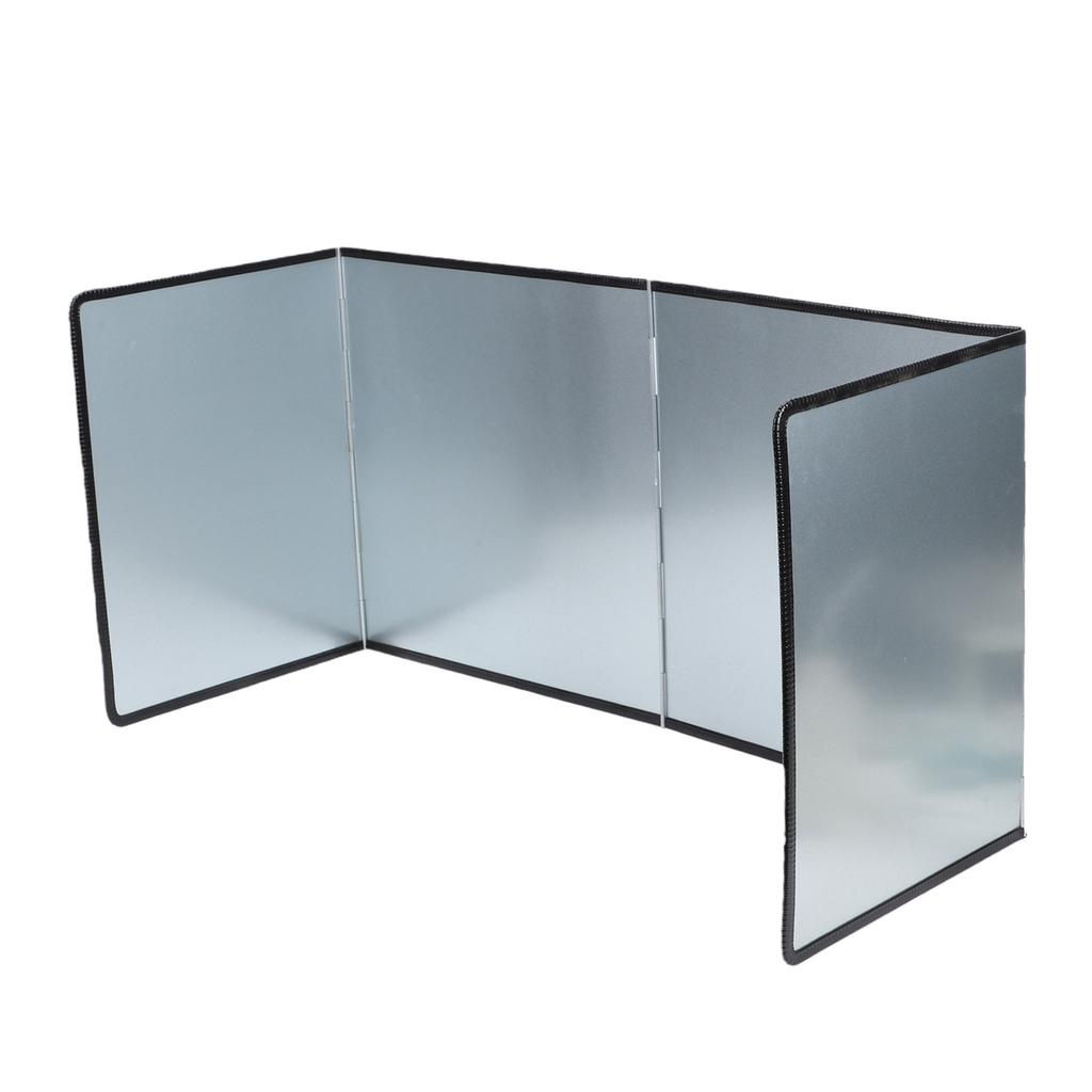 Splatter Guard Heat Insulation Board Silver Zinc Plated Iron Oil Splash Insulation Board for Kitchen Cooking