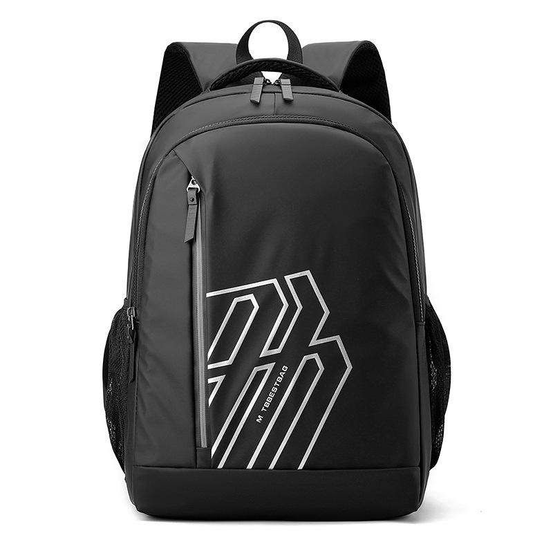 

Мужской рюкзак большой емкости, дорожная сумка, сумка для ноутбука, школьный рюкзак с принтом чёрный