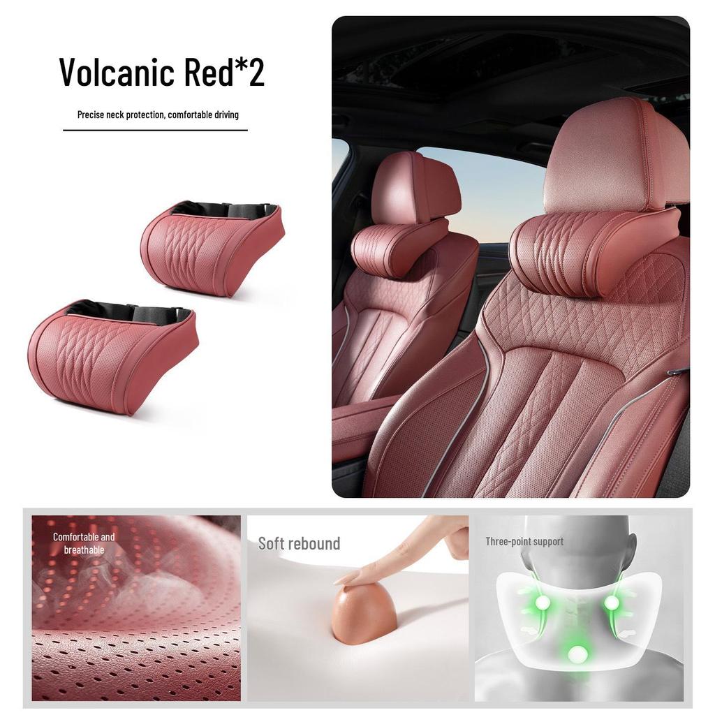 Universal Car Headrest & Neck Support Pillow - All-Season Comfort for Drivers