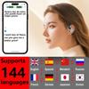 UYUXIO OWS AI Language Translator Earphone for iPhone Android with 144 Online Languages Real Time Translation Earbuds for