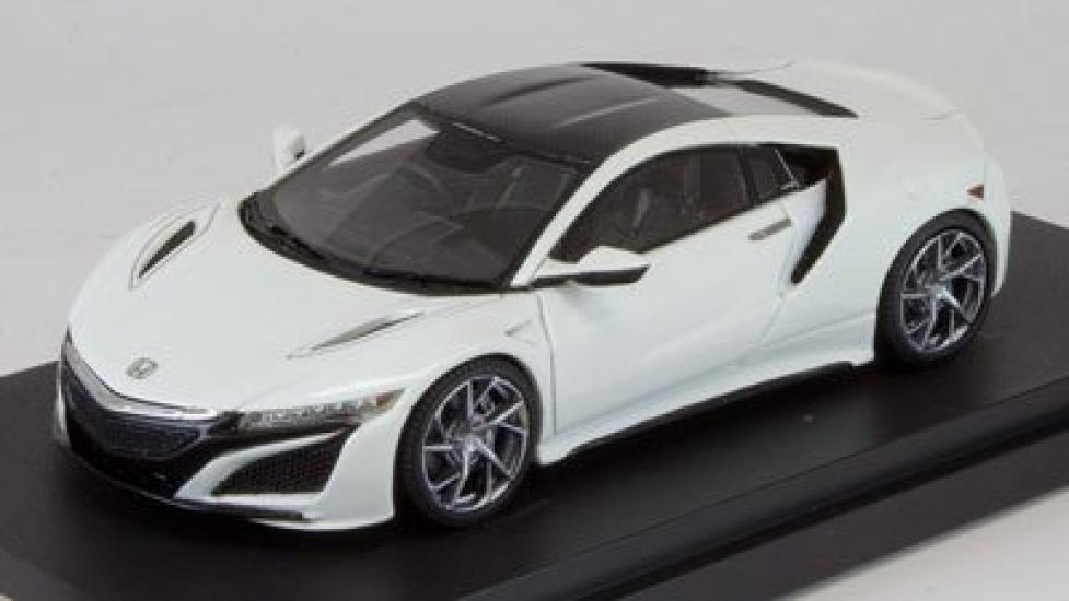 

Hobby Japan MARK43 Honda NSX 2017 130R Белый Готовая модель 1/43 (NC1)