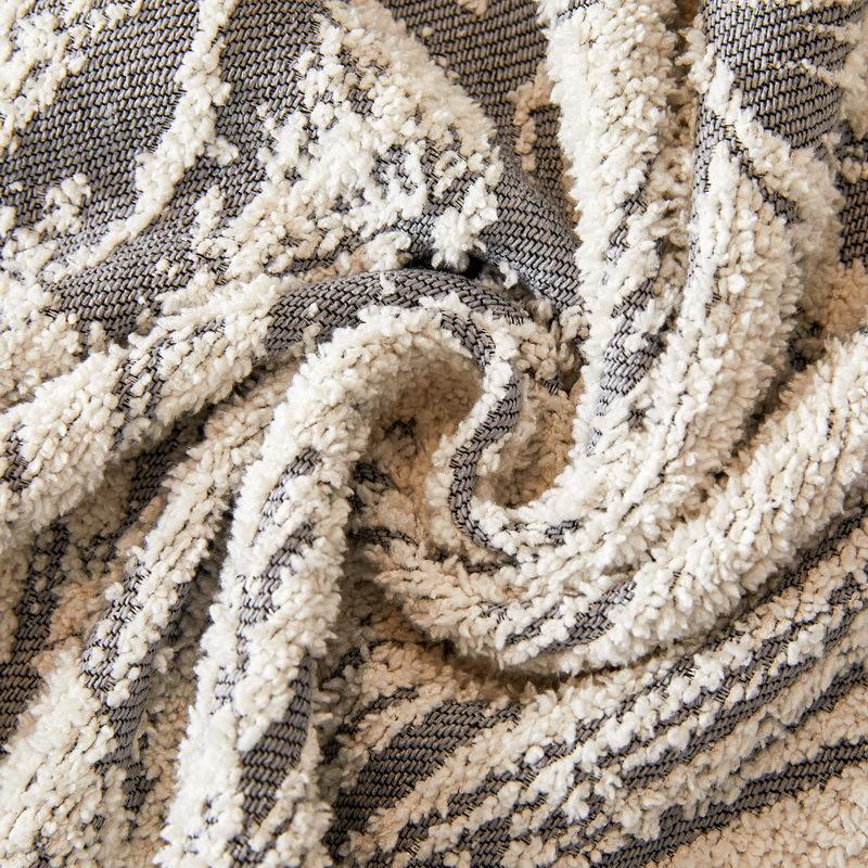-Velvet Sofa Towel Cover, 1, 2, 3, 4 Seats, Soft, Thick, Couch Throw Blanket, One Piece, Armchair Protector, Plant Pattern