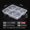 Disposable 5-Compartment Takeaway Lunch Box