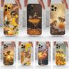 Abelha Melífera Para iPhone 12, Mini, 16, X, 13, XR, 15, Pro, 17, Plus, 11, Max, 14, SE, XS, Capa Case Transparente Flexível