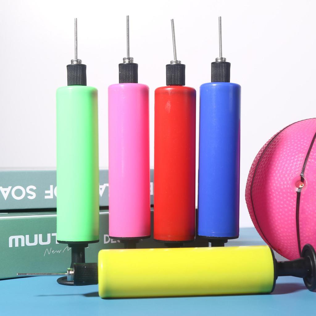 Compact Hand-Push Air Pump for Sports Balls & Inflatable Toys