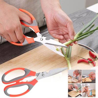 Kitchen Shears Household Barbecue Scissors Poultry Shears Food Cooking Scissors All Purpose Stainless Steel Utility Scissors