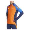 adidas Juventus 2024-25 Color Block 1/4 Zip Hooded Long Sleeve Comfortable Football Shirt Unisex Tops IT3596