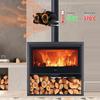 Fireplace Fan Heat Powered Powerful Wood Stove Blower Pellet Stove Fan Low Noise Wood Burner Fan Thermal Fan For Wood Burning