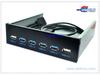 5,25-Zoll USB 3.0 Optisches Laufwerk Frontblende mit 19PIN auf 4 Port U3 + 2 Port U2 Hub