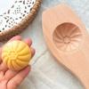 Deepened Steamed Bun Mold Star Pattern Steamed Bread Mold Multipurpose Wood Baozi Mold  Moon Cake