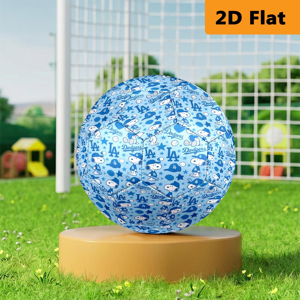 Los Angeles Dodgers X Peanuts Collaboration Soccer Ball Suitable For Both Training And Competition