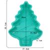 Christmas Tree Cake Pan 3D Silicone Baking Mold Breakable Chocolate Candy Candle Soap Cupcake Topper Decorating Tools Kitchen