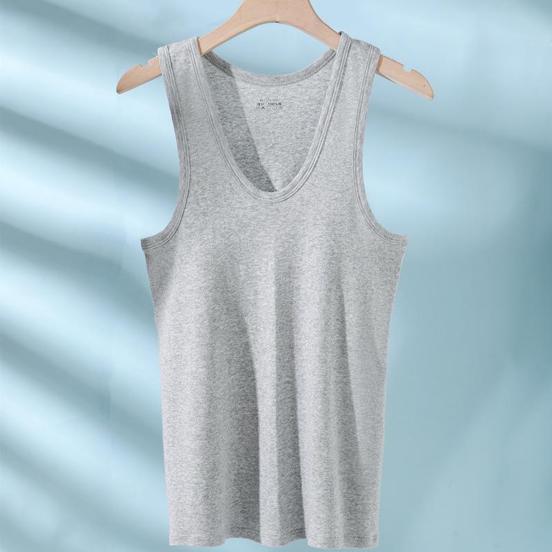 Men s Quick Dry Cotton Sleeveless Sport Tank