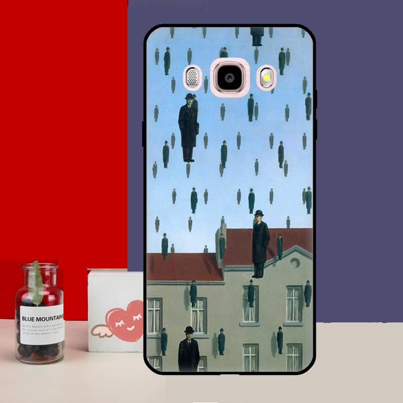 Rene Magritte Case For Samsung Galaxy J4 J6 Plus 2018 J8 A6 A7 A8 A9 J1 A3 A5 2016 J3 J5 J7 2017 Cover