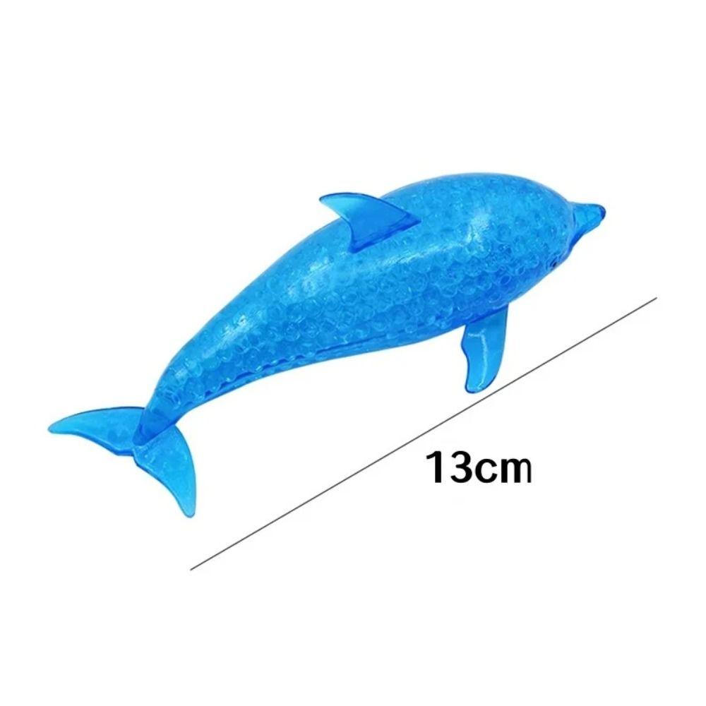 Stretchy Shark Stress Balls TPR Stretchy Stress Squish Ball Durable Dolphin Squeeze Ball  Kids Play