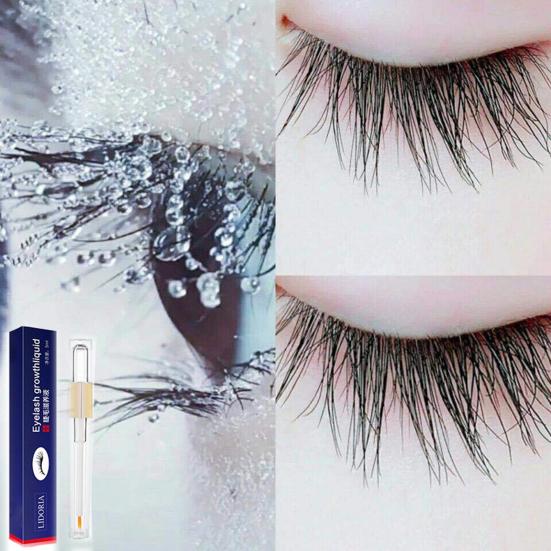 Yousheng 5ml Eyelash Enhancer Liquid Good Ductility Moderate Long Lasting Durable Natural Cosmetics Accessory Wide Application Eyelash Care Growth