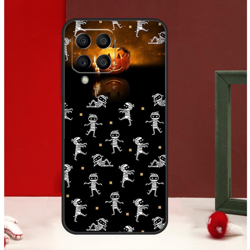 Halloween Pumpkin Ghost Mummy Case For Samsung Galaxy M13 M53 M56 M52 M32 M16 M11 M21 M31 M35 M12 M14 M15 M36 M55 M34 M54
