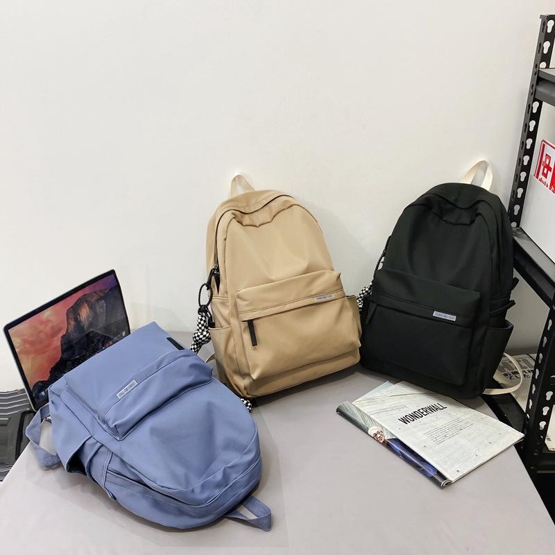 Schoolbag Japanese trendy brand schoolbag male and female college students 1011 new Korean version simple backpack junior high school high school 