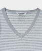 TTUDEMENT Essential Cash Blend Stripe Knit_Mint
