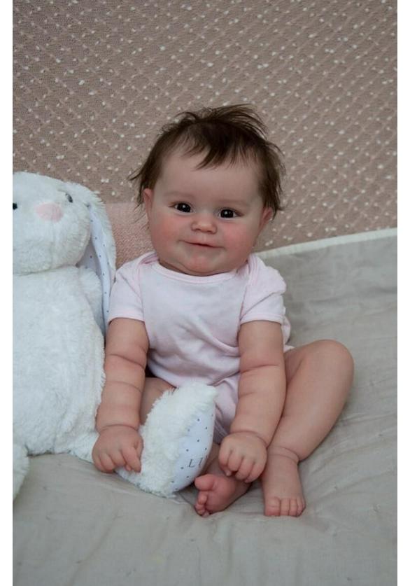 50cm Realistic Reborn Doll - Maddie Fabric Body