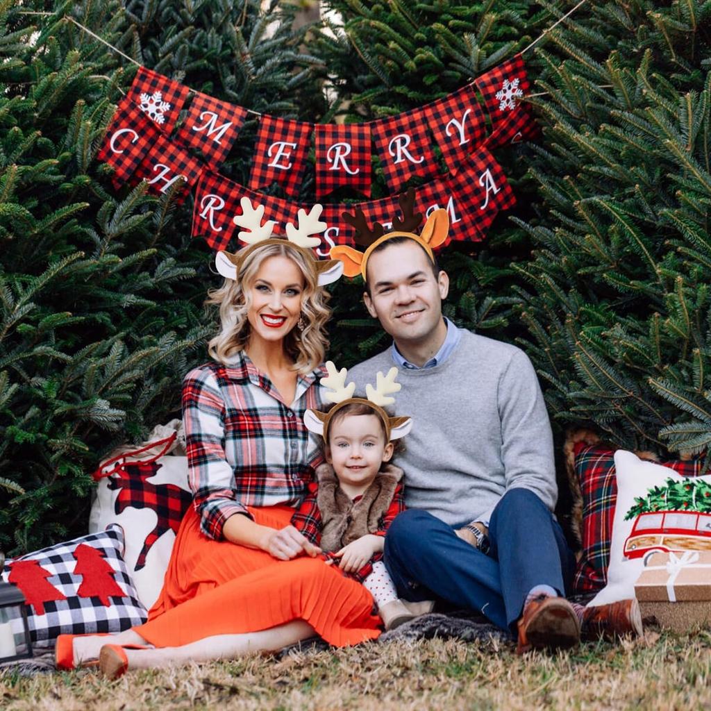 TAORAYO Christmas Reindeer Headband, Hair Hoop, Hair Accessory, Hair Ornament, Hair Clip, Costume Accessory, Deer Antler, Party Supplies, Unisex,