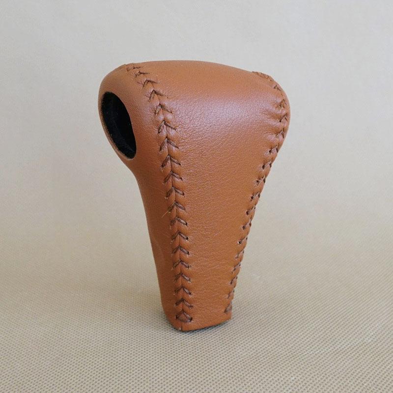 New Real Leather Gear Shift Knob Cover For Honda Accord 1993 1994 1995 1996 1997 1998 1999 Automatic Gear Ball Protector